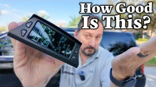 🚙 Never Get Stranded! GUTA RV Tire Pressure Monitoring System Review! 🔥