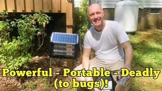 How Effective Is This Solar Outdoor Bug Zapper? Set Up and Review Inside!