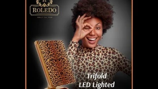 Makeup Mirror (2022) $30- Best Makeup Mirror with Lights Amazon / Trifold Mirror / Leopard Print