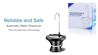 Rechargable Wireless Automatic Water Pump Bottle Dispenser