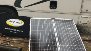 Go Power Portable Solar Panel (for RV) Review