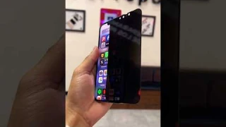 Best privacy screen protector glass for #iphone15pro  #iphone15promax  #iphone15  #iphone15plus 🫡
