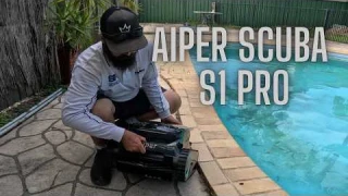 HOW GOOD ARE AIPER POOL CLEANERS??? Aiper Scuba S1 Pro Pool Cleaner Test & Review