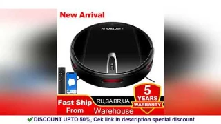 HOT LIECTROUX V3S PRO Robot Vacuum Cleaner & Wet Mop Combo,Smart Mapping,WiFi App,4KPa,Brushless Mot