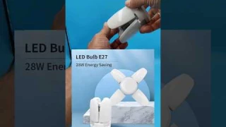 Светодиодная лампа трансформер 28W E27 по акции х3 #ledlamp