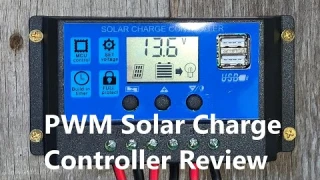 Basic PWM Solar Charge Controller Review - 12 Volt MONO SOLAR KIT