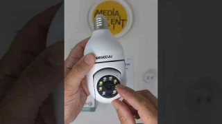 Quick Setup Guide: Wireless Bulb Security Camera #short #securitycamera #tech
