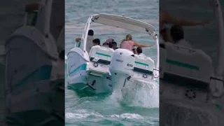 BOAT SINKING! FAMILY GOES INTO PANIC! #shorts