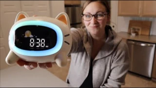 ANALOI Kids Alarm Clock Review | Ok to Wake Night Light with Sleep Training and Sound Machine