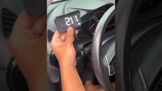 Hướng dẫn lắp HUD hiểm ghị tốc độ trên kính lái. #hudkinhlai #xehoi #hiemthitocdo