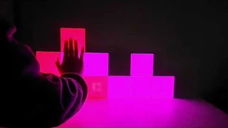 Colorful Square Touch Sensitive RGB Quantum Light