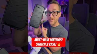 BEST Nintendo Switch 2 Case Yet? JSAUX Shockproof Storage Case Review! 🔥 #NintendoSwitch2 #shorts