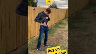 Trying out an ab stimulator | Buy on Amazon #fyp #abs #abstimulator #healthy #health