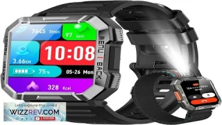 Military Smart Watch for Men(Answer/Make Call) Outdoor Sports Smartwatch Review