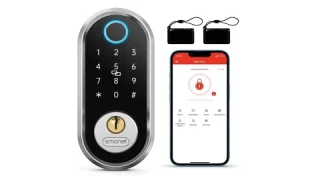 Review: Smart Deadbolt, SMONET Fingerprint Electronic Deadbolt Door Lock with Keypad-Bluetooth