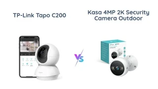 🏠🔎 TP-Link Tapo C200 vs Kasa KC420WS: Which Security Camera is Better?