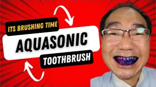 @DentalDigest 🟣 AquaSonic Toothbrush. How will you Rate this? 😆 #Shorts