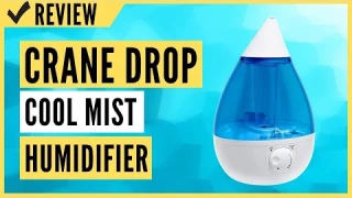 Crane Drop Ultrasonic Cool Mist Humidifier, Filter Free, 1 Gallon Review