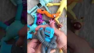 Blue Robot Pop Tubes #asmr #fidget #toys #relaxingsounds