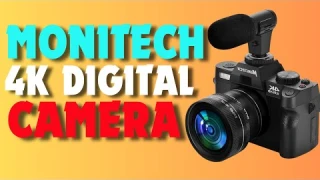 Monitech 4K Digital Camera Review | Best Vlogging Camera In 2024