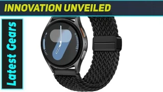 Best Magnetic Band for Samsung Galaxy Watch? DaQin Braided Nylon Strap