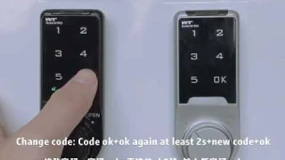 Smart Cabinet / Wardrobe / Furniture Locks / Password Change Video Model TRES