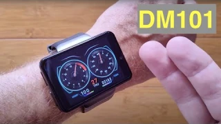 DM101 ( Like MAX S) 2.4 inch Screen 2000mAh Dual Camera 4G 3G+32G Smartwatch: Unboxing & 1st Look
