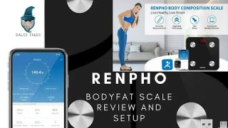 RENPHO Bluetooth Body fat scale Review and setup