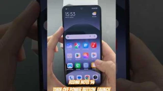 Redmi Note 14Turn off power button  LaunchGoogle Assistant