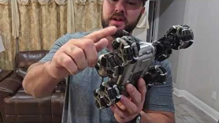 "Best Gift for Kids: 2.4Ghz 8WD Gesture Sensing Robot Dog with Music & Lights"