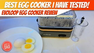Best Hard Boil Egg cooker Evoloop Rapid Egg Cooker HONEST REVIEW LOVE IT!