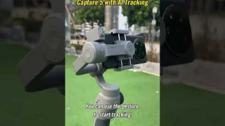 FUNSNAP Capture 5 3-Axis: Auto-inception, gesture control, face/object tracking, panoramic video.