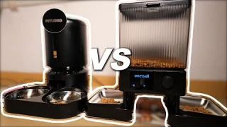 Best Dual-Bowl Automatic Cat Feeder? Petlibro vs Oneisall Review