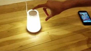 Touch Control Table Lamp with Bluetooth Speaker