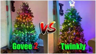 GOVEE vs. TWINKLY - Smart Christmas Tree SHOWDOWN!
