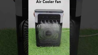 Portable Air Cooler Fan With Humidifier Water Spray Fan #shorts #aircooler #crazythink