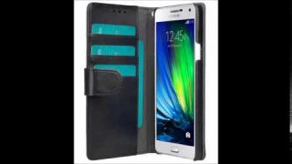 Melkco Mini PU Leather Case for Samsung Galaxy A7 - Wallet Book Type