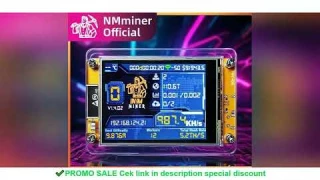 NMMiner NerdMiner V2 Hashrate Lucky Miner ESP32 2.8 inch Smart Display Crypto Solo Lottery 960KH/s B