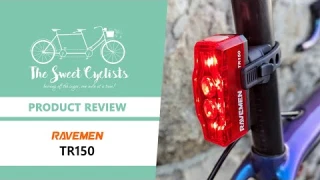 RAVEMEN TR150 Smart Bike Taillight Review - feat. Brake Sensor + 4 LEDs + USB-C + Multiple Mounts