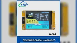 NerdMiner V2 Hashrate, Smart Display, Crypto Solo, Lottery, Nerd Miner, Bitcoin Miner ESP32-2432S028