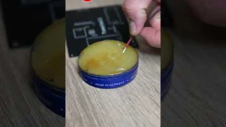 Best way to solder a wire on PCB  #diy #soldering