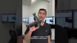 Did you know: Massage gun should only be used on your muscles not joints!