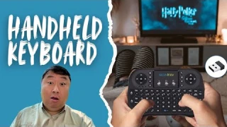 Mini Wireless Keyboard with Touchpad Remote Control Review