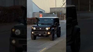 Black Jimny with our Stage 1 Adventure Pack #4x4 #offroad #jimny #gwagon