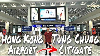 S1 Bus from Hong Kong International Airport to Tung Chung (Citygate Outlets)