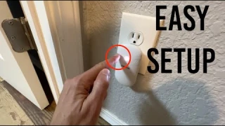 ★★★★★ Secure your shed: SECRUI Door Chime Setup: Wireless Door Alarm Sensor with 400ft