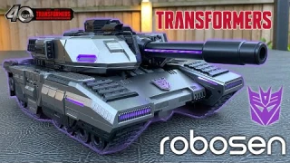 The Worlds FIRST Auto Converting DECEPTICON! Robosen Transformers MEGATRON Review
