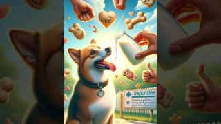 The Surprising Connection Between Milk and Dog Training#shorts #youtubeshorts