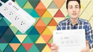 Smart Power Strip Review TECKIN WiFi Surge Protector w/ USB Setup