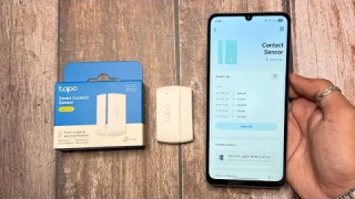 Tapo TP-Link T110 Smart Door/Window Sensor Review | Real-Time Monitoring & Alexa Integration 🔔
